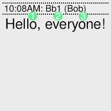 inkhud all messages applet